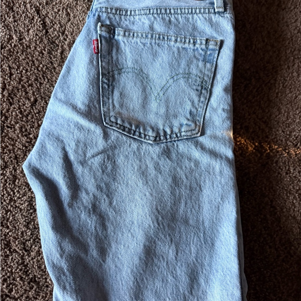 Levi's Straight Jeans in Light Blue